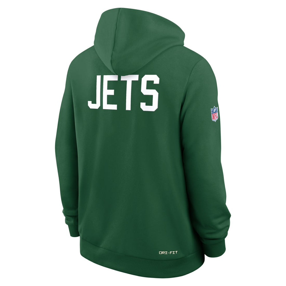 New York Jets Sideline Standard Issue Alt 2 Dri-FIT Hoodie - Green Hoodies