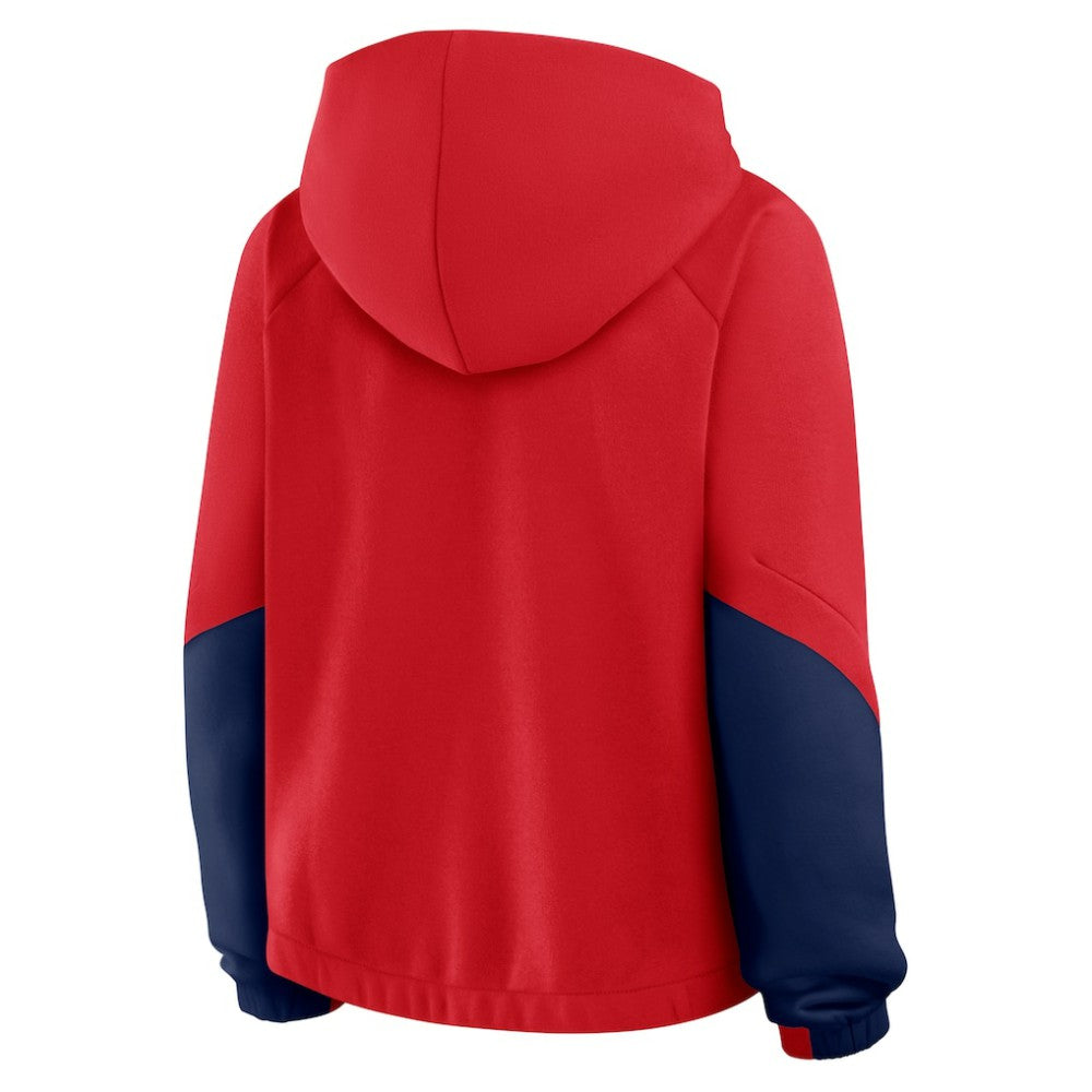 St. Louis Cardinals Fanatics Women's Oversized Time to Win Pullover Hoodie - Red Hoodies