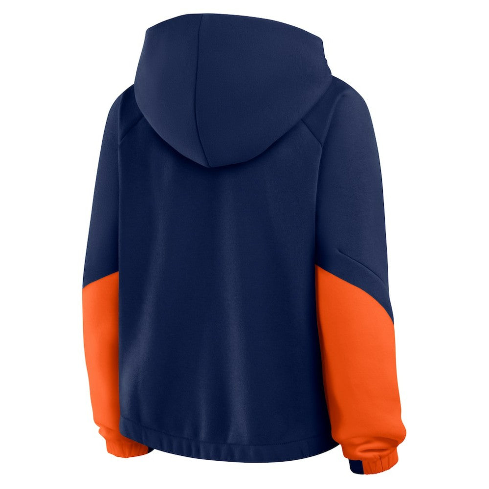 Houston Astros Fanatics Women's Oversized Time to Win Pullover Hoodie - Navy Hoodies