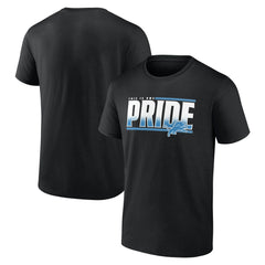 Detroit Lions One Pride T-Shirt - Black T-shirts