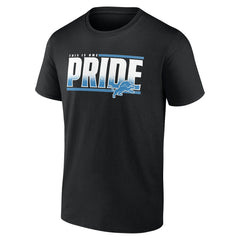 Detroit Lions One Pride T-Shirt - Black T-shirts