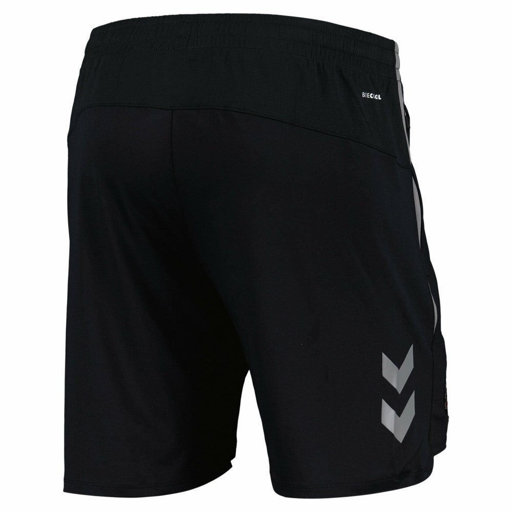 Sunderland Hummel Training Woven Shorts Black
