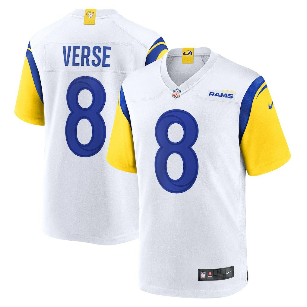 Jared Verse Los Angeles Rams Game Jersey - White Jerseys