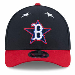 Boston Red Sox New Era 2025 MLB All-Star Game Workout 9FORTY M-Crown Adjustable Hat - Navy/Red Hats