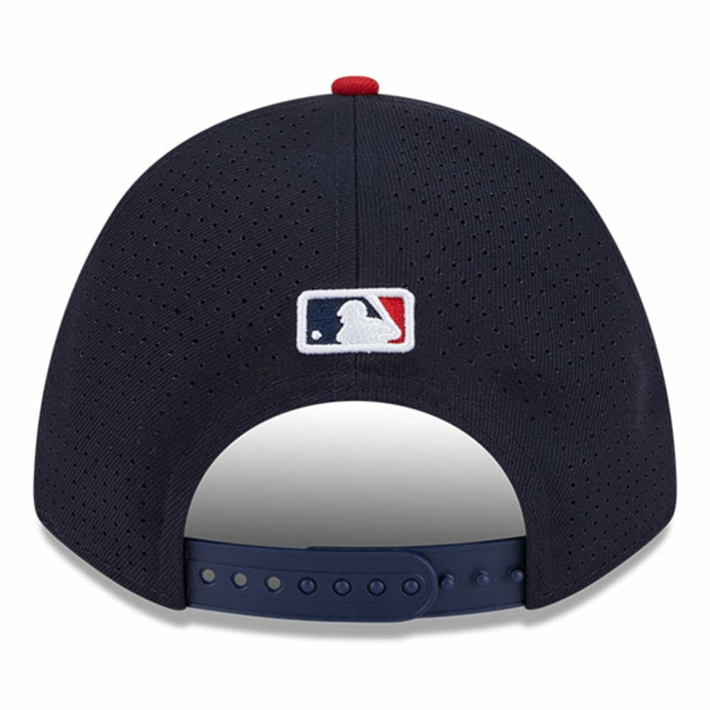Athletics New Era 2025 MLB All-Star Game Workout 9FORTY M-Crown Adjustable Hat - Navy/Red Hats