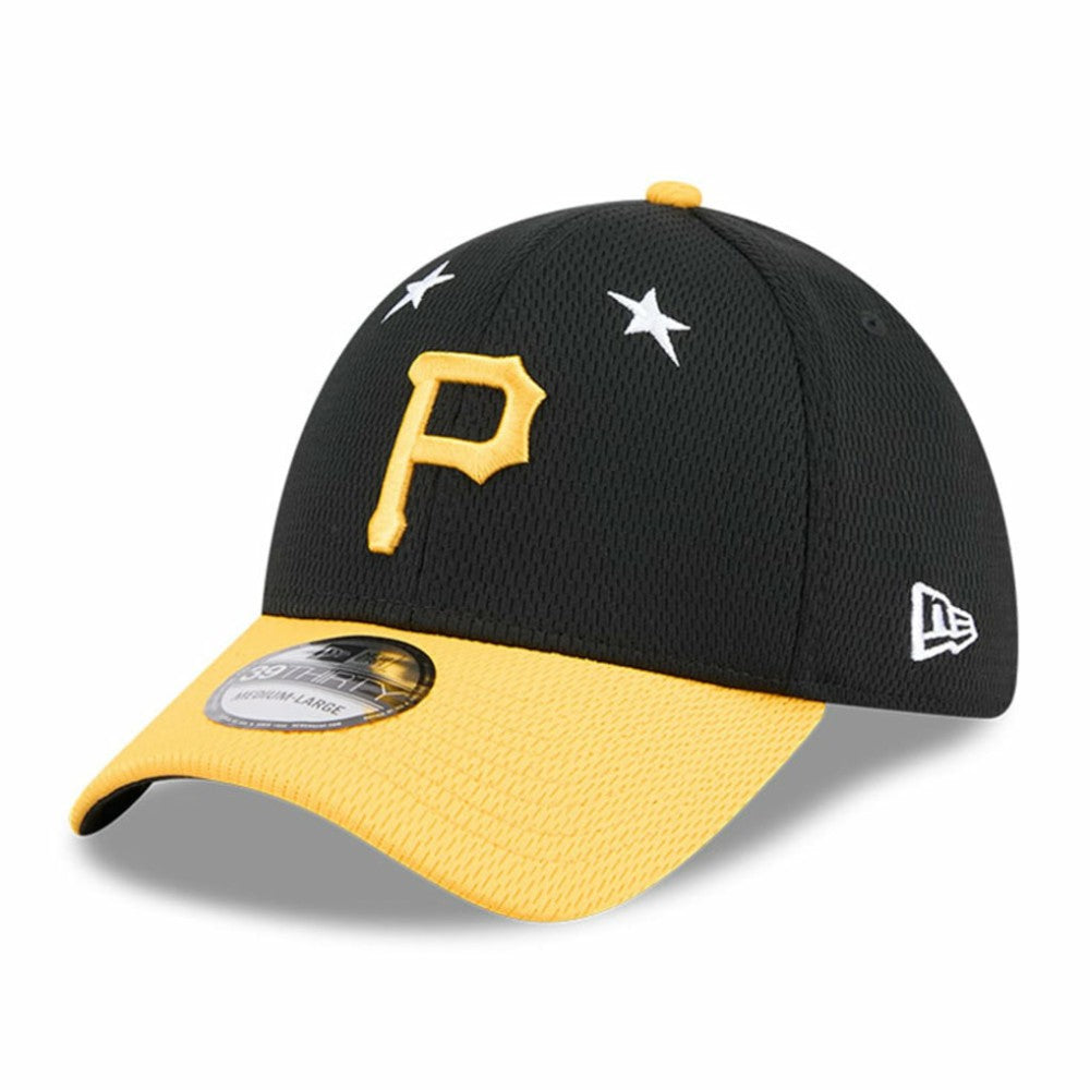 Pittsburgh Pirates New Era 2025 MLB All-Star Game 39THIRTY Flex Hat - Black/Gold Hats