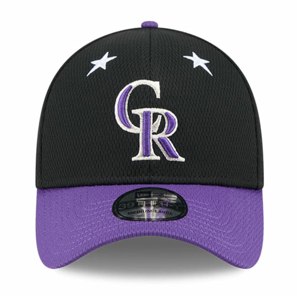 Colorado Rockies New Era 2025 MLB All-Star Game 39THIRTY Flex Hat - Black/Purple Hats