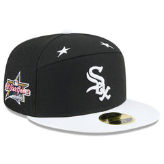Chicago White Sox New Era 2025 MLB All-Star Game Side Patch 59FIFTY Fitted Hat - Black/White Hats