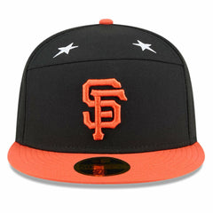 San Francisco Giants New Era 2025 MLB All-Star Game Side Patch 59FIFTY Fitted Hat - Black/Orange Hats