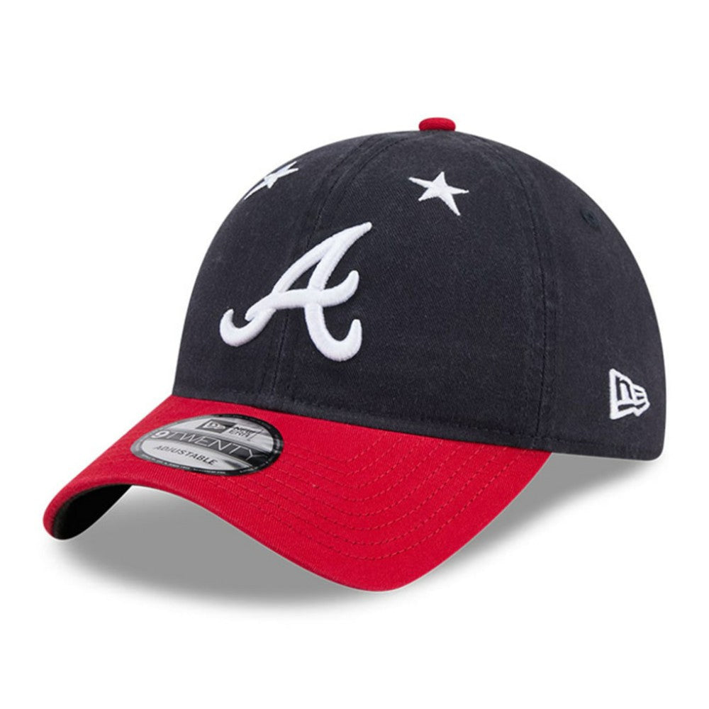 Atlanta Braves New Era 2025 MLB All-Star Game 9TWENTY Adjustable Hat - Navy/Red Hats