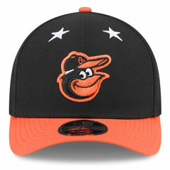 Baltimore Orioles New Era 2025 MLB All-Star Game 9FORTY M-Crown Adjustable Hat - Black/Orange Hats