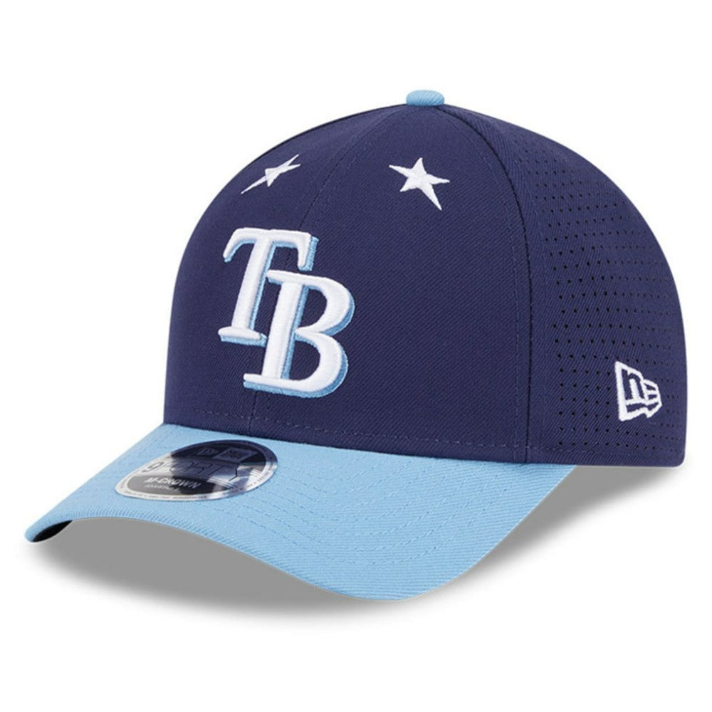 Tampa Bay Rays New Era 2025 MLB All-Star Game 9FORTY M-Crown Adjustable Hat - Navy/Light Blue Hats