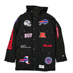 Buffalo Bills New Era x Alpha Industries N-3B Altitude Full-Zip Parka - Black