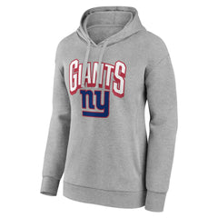 New York Giants Women's Coverage Pullover Hoodie - Gray Hoodies