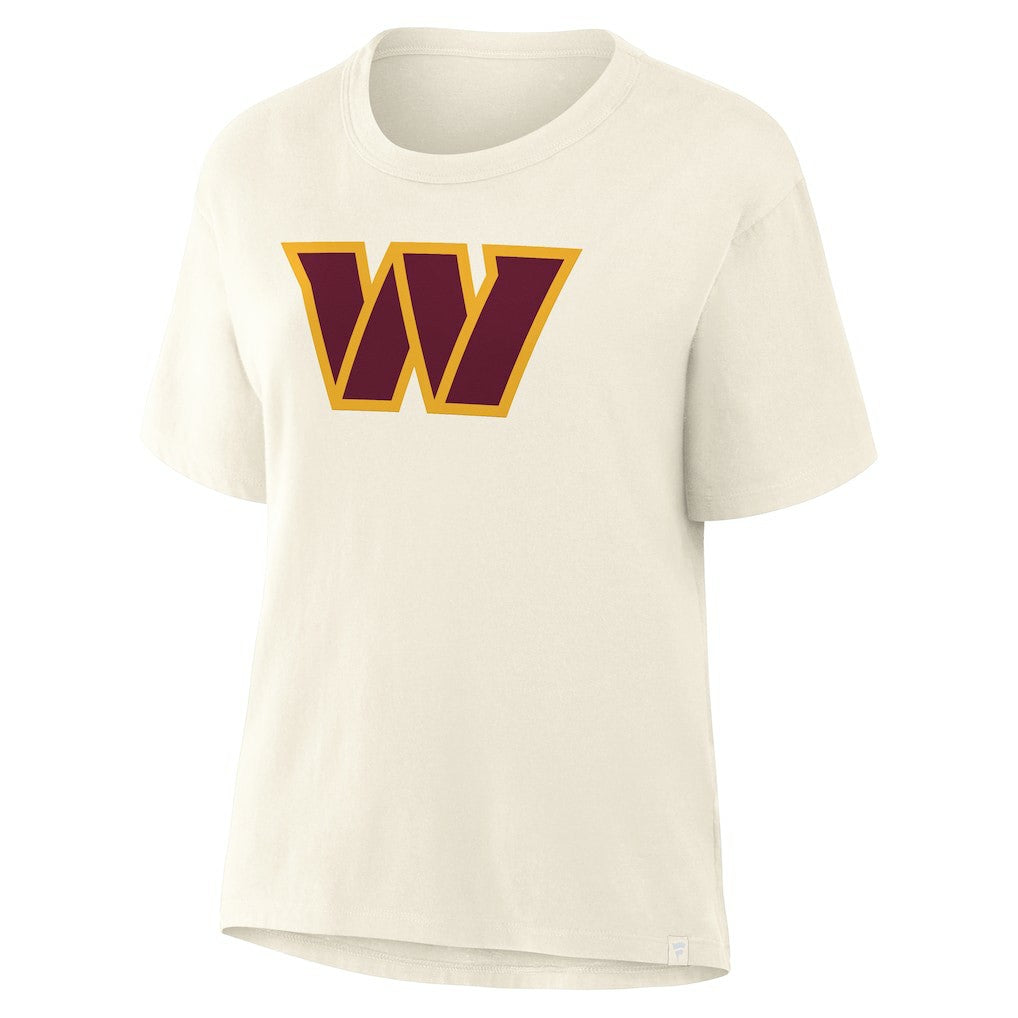 Washington Commanders Women's Dove Legacy T-Shirt - Cream T-shirts