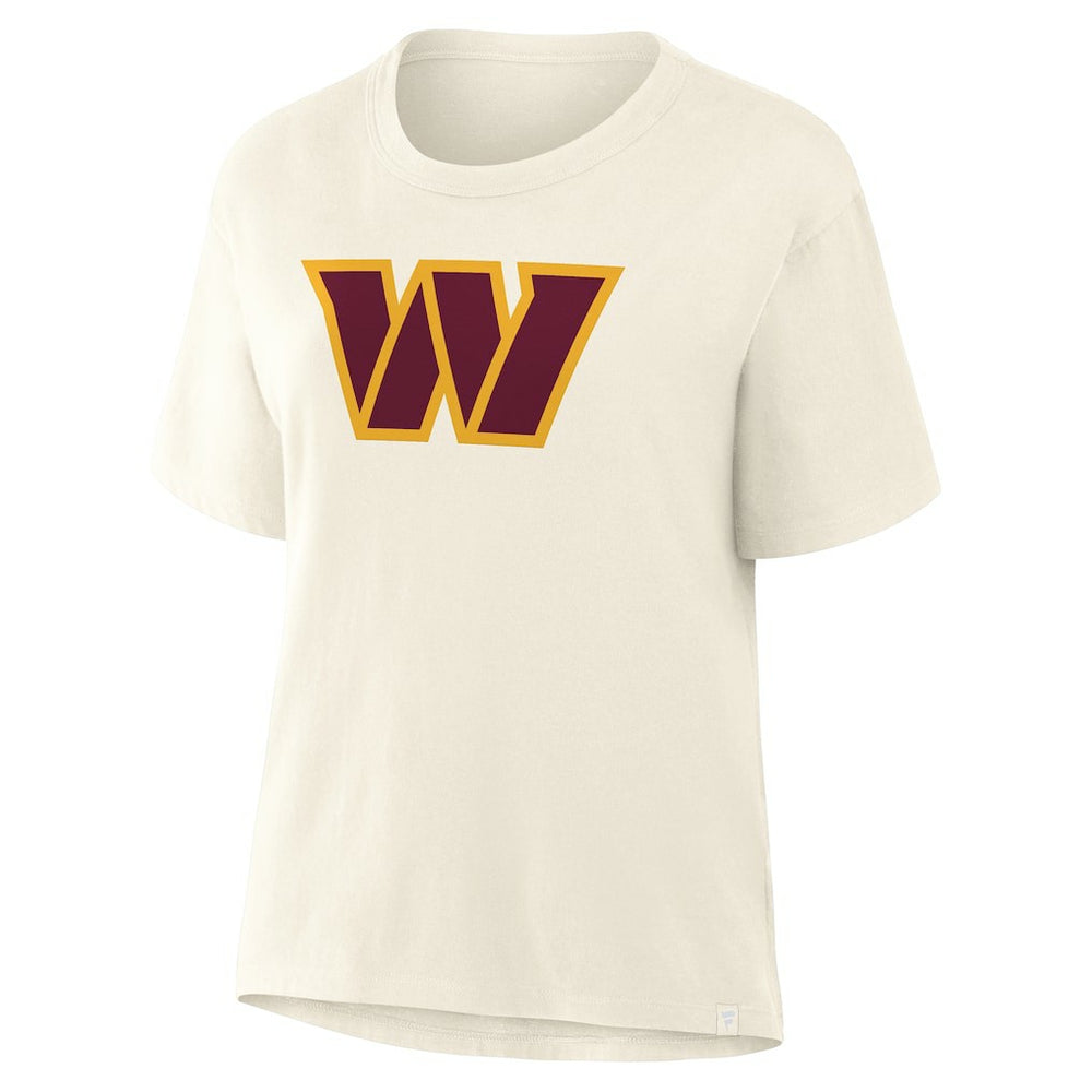 Washington Commanders Women's Dove Legacy T-Shirt - Cream T-shirts