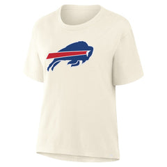Buffalo Bills Women's Dove Legacy T-Shirt - Cream T-shirts