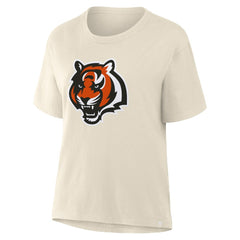 Cincinnati Bengals Women's Dove Legacy T-Shirt - Cream T-shirts