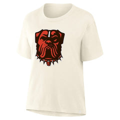 Cleveland Browns Women's Dove Legacy T-Shirt - Cream T-shirts