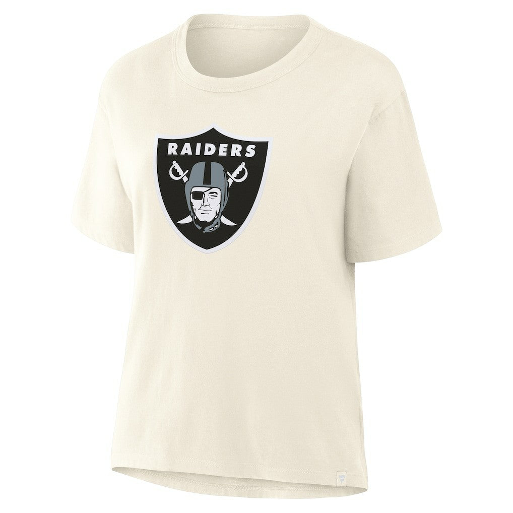 Las Vegas Raiders Women's Dove Legacy T-Shirt - Cream T-shirts