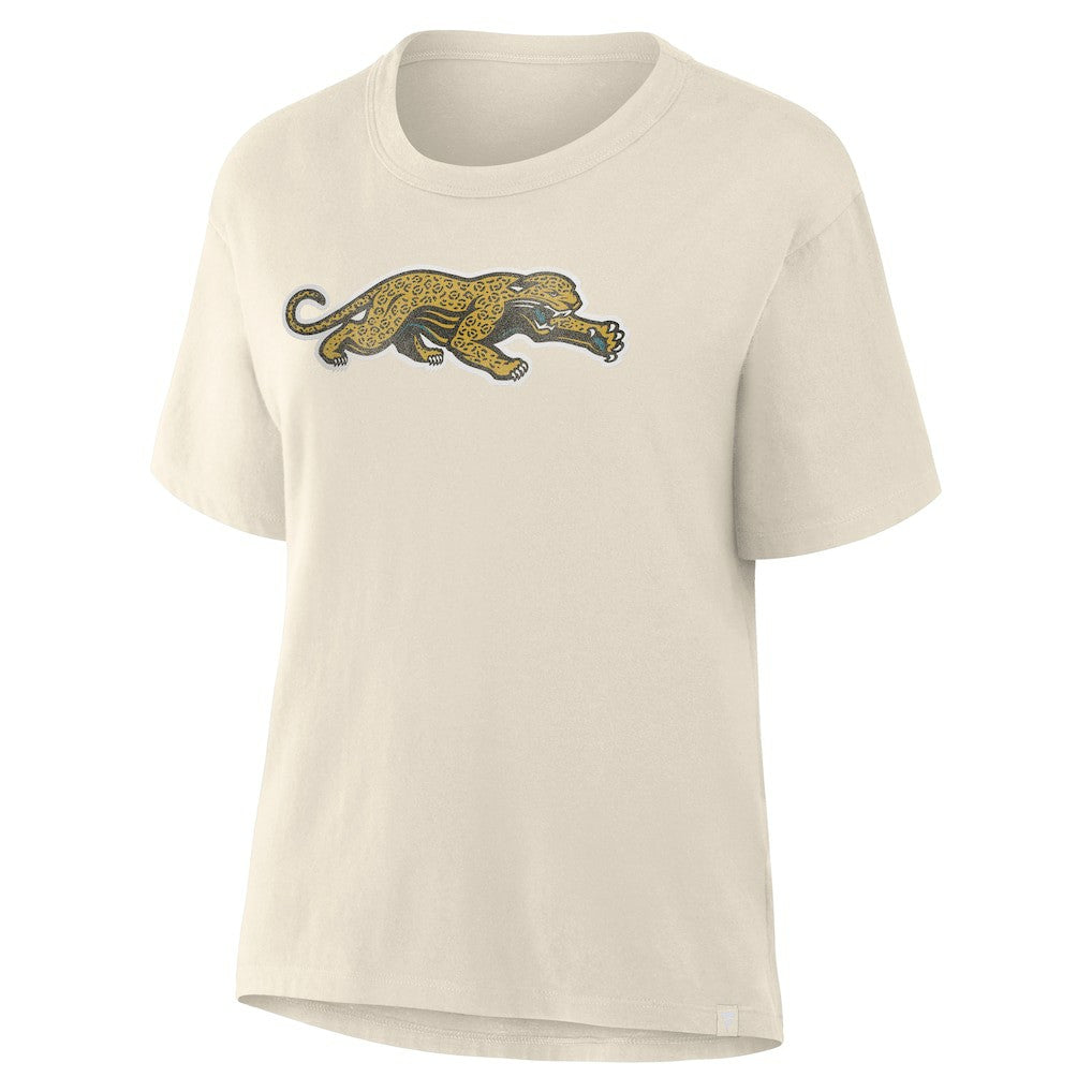 Jacksonville Jaguars Women's Dove Legacy T-Shirt - Cream T-shirts