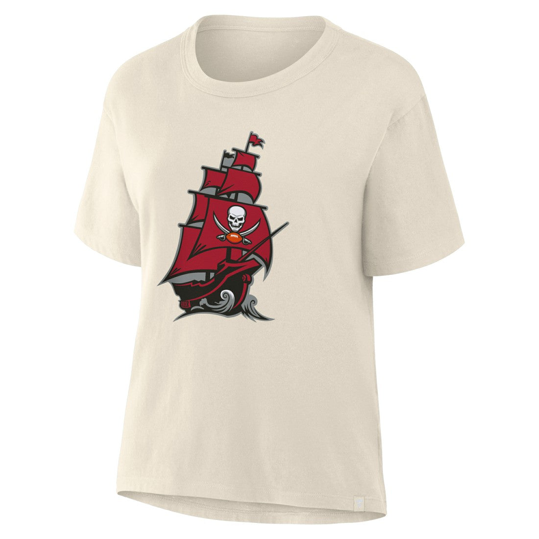 Tampa Bay Buccaneers Women's Dove Legacy T-Shirt - Cream T-shirts