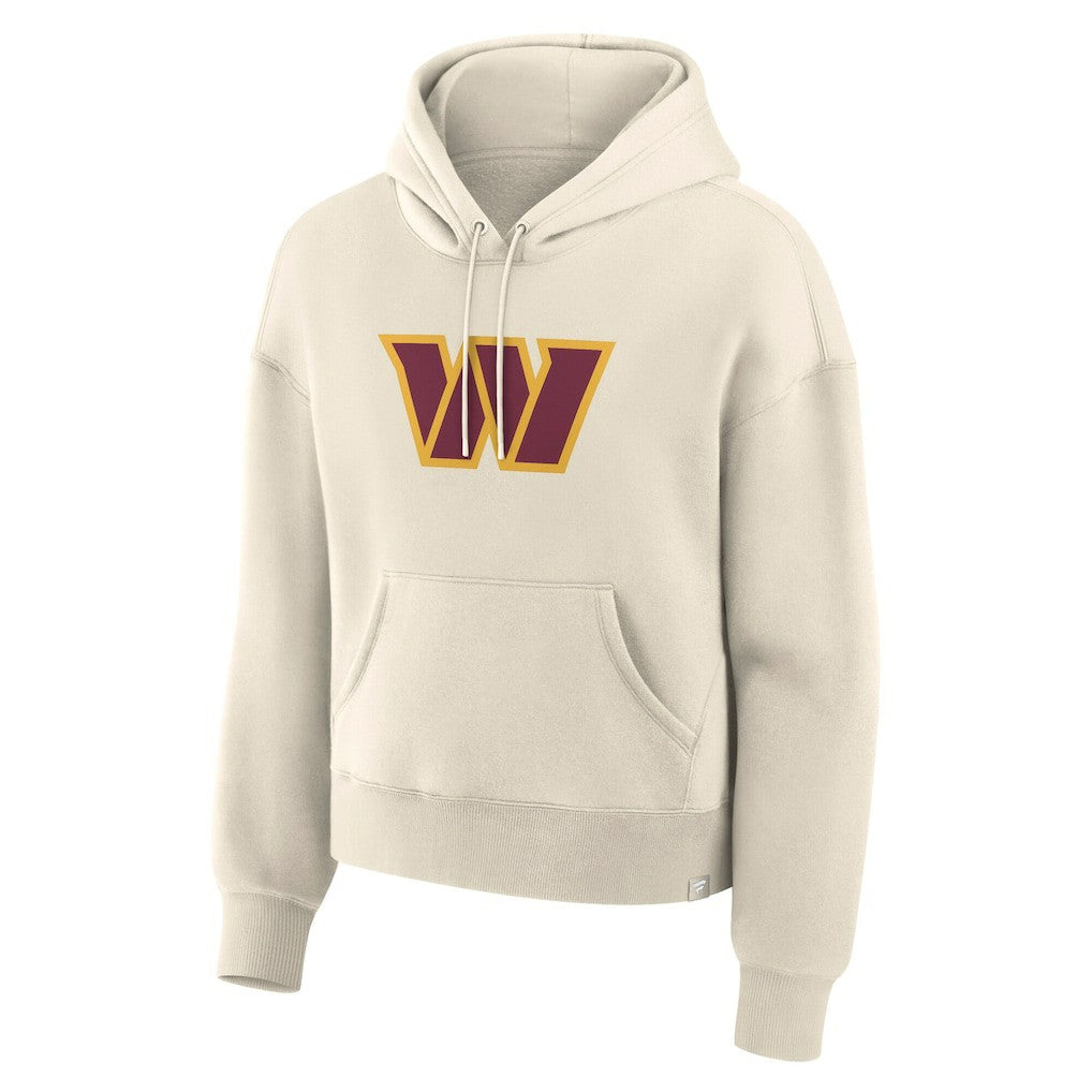 Washington Commanders Women's Dove Legacy Pullover Hoodie - Cream Hoodies