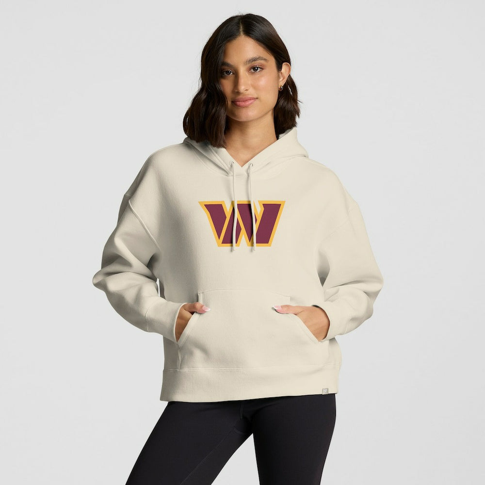 Washington Commanders Women's Dove Legacy Pullover Hoodie - Cream Hoodies