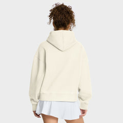 Cincinnati Bengals Women's Dove Legacy Pullover Hoodie - Cream Hoodies