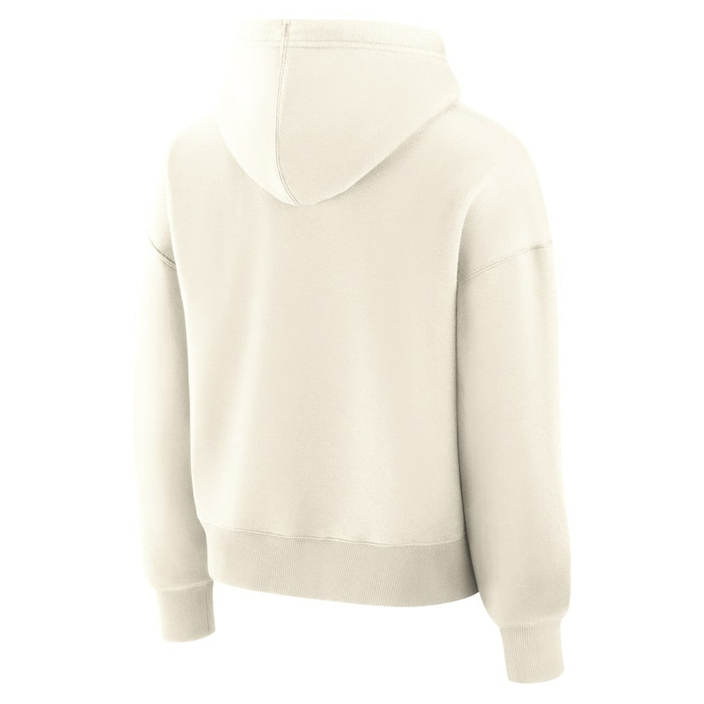 Cincinnati Bengals Women's Dove Legacy Pullover Hoodie - Cream Hoodies