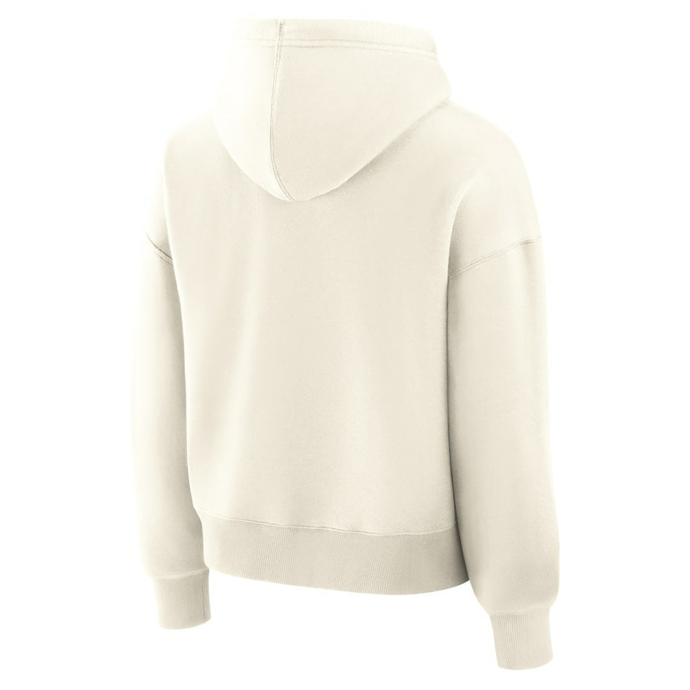 Cincinnati Bengals Women's Dove Legacy Pullover Hoodie - Cream Hoodies