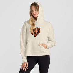 Chicago Bears Women's Dove Legacy Pullover Hoodie - Cream Hoodies