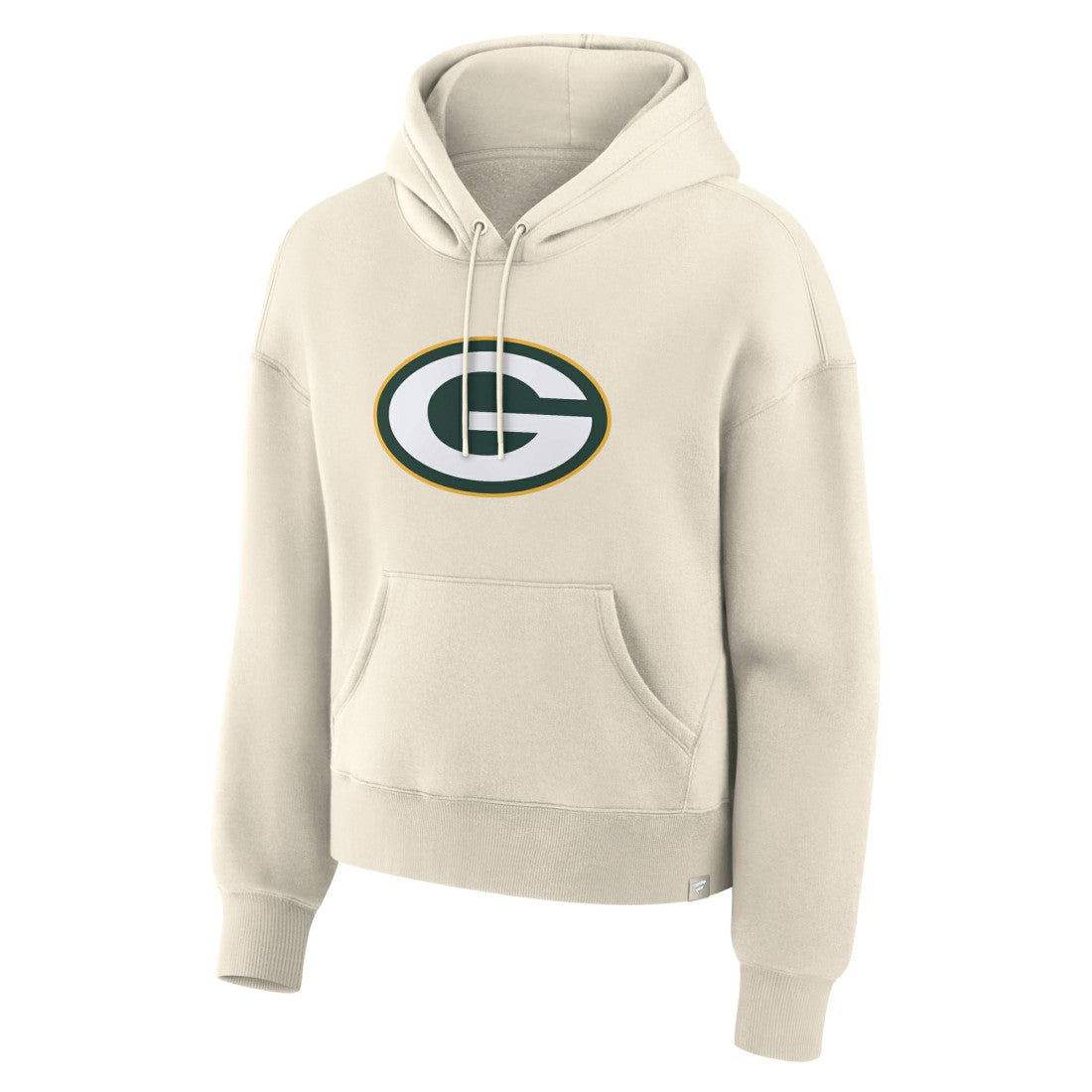 Green Bay Packers Women's Dove Legacy Pullover Hoodie - Cream Hoodies