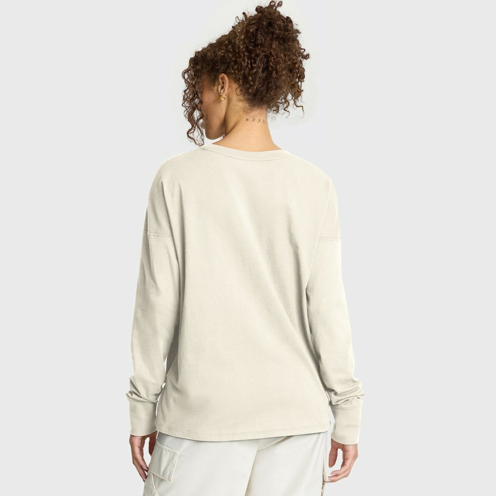 Miami Dolphins Women's Dove Legacy Long Sleeve T-Shirt - Cream T-shirts