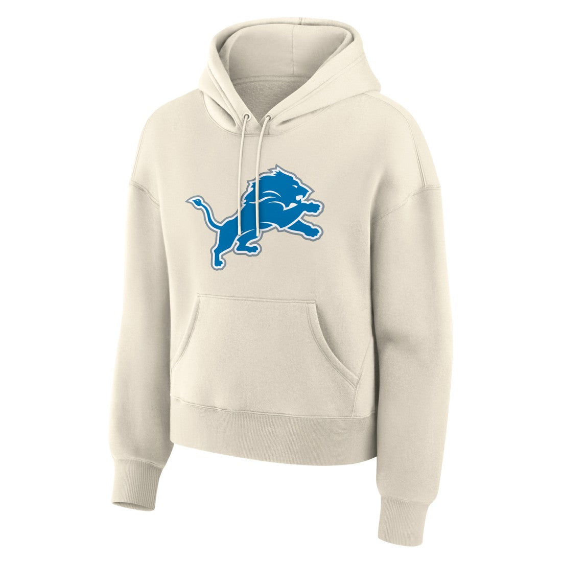 Detroit Lions Women's Dove Legacy Pullover Hoodie - Cream Hoodies