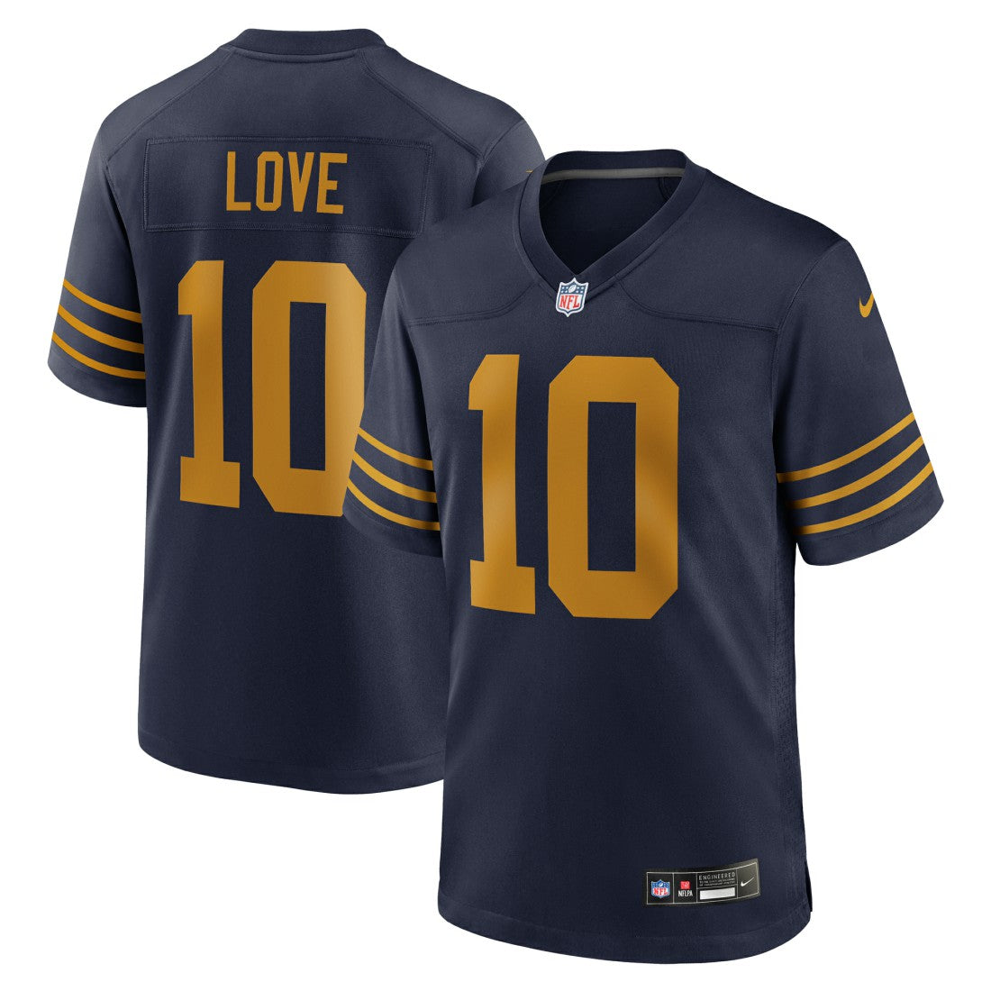 Jordan Love Green Bay Packers The 1923 Classic Game Jersey - Navy Jerseys