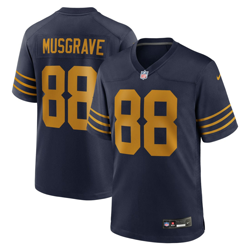 Luke Musgrave Green Bay Packers The 1923 Classic Game Jersey - Navy Jerseys