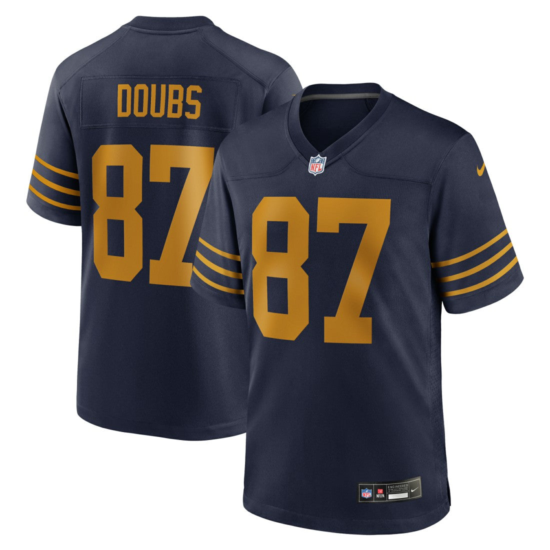 Romeo Doubs Green Bay Packers The 1923 Classic Game Jersey - Navy Jerseys