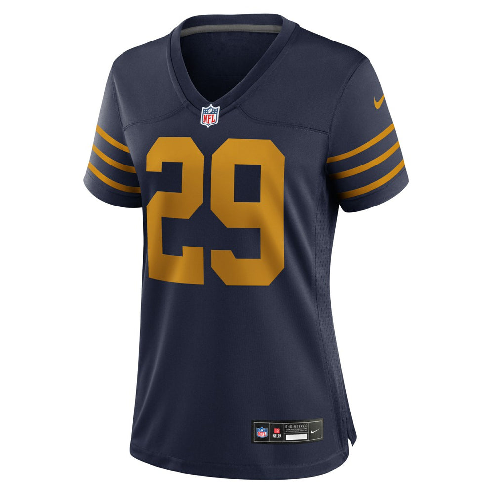Xavier McKinney Green Bay Packers Women's The 1923 Classic Game Jersey - Navy Jerseys