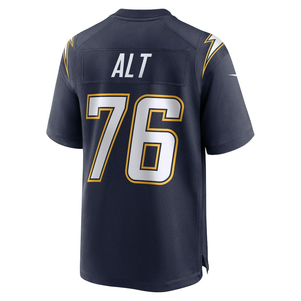 Joe Alt Los Angeles Chargers Alternate Super Chargers Game Player Jersey - Navy Jerseys