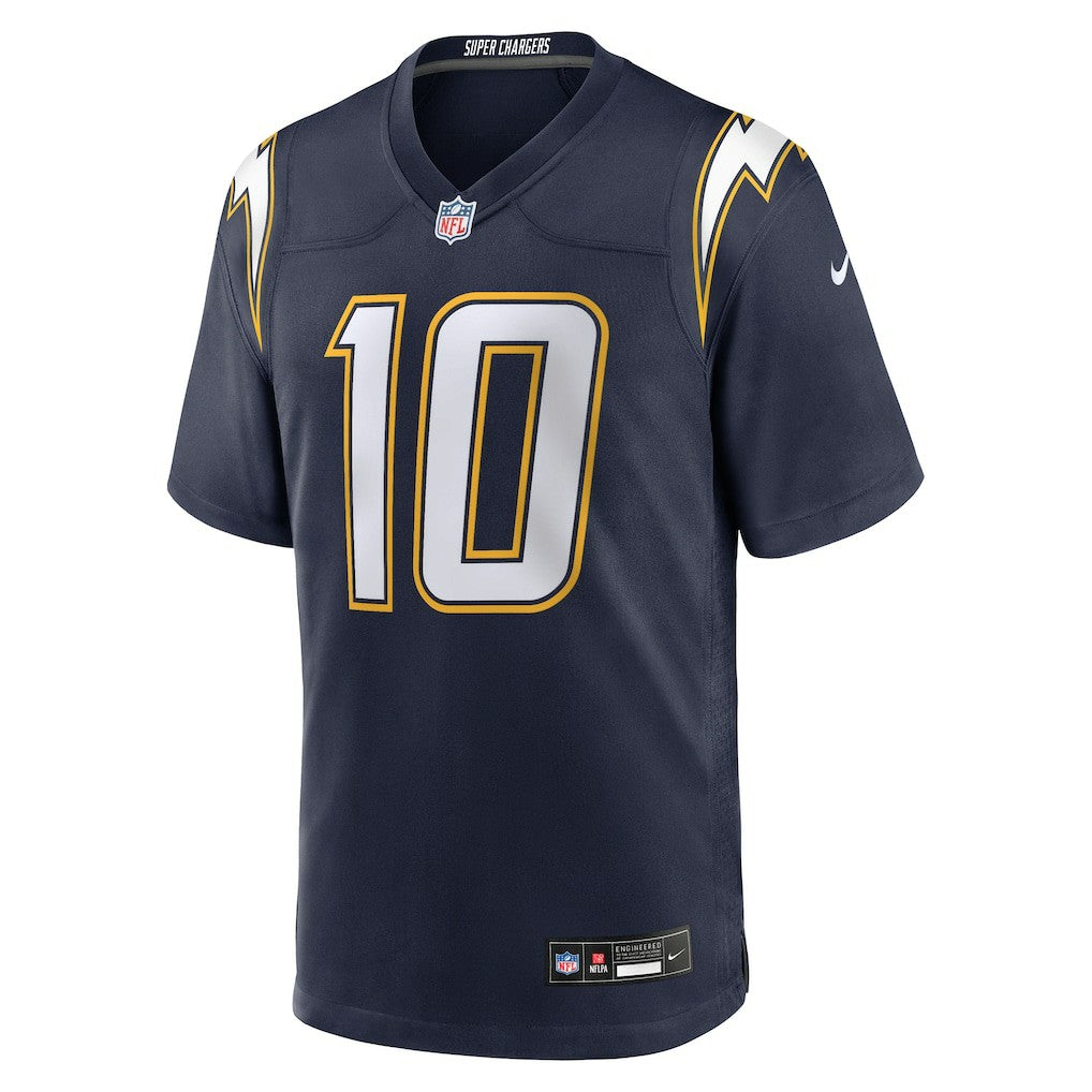 Justin Herbert Los Angeles Chargers Alternate Super Chargers Game Player Jersey - Navy Jerseys