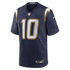 Justin Herbert Los Angeles Chargers Alternate Super Chargers Game Player Jersey - Navy Jerseys