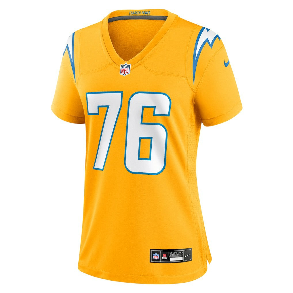 Joe Alt Los Angeles Chargers Women's Alternate Charger Power Game Jersey - Gold Jerseys