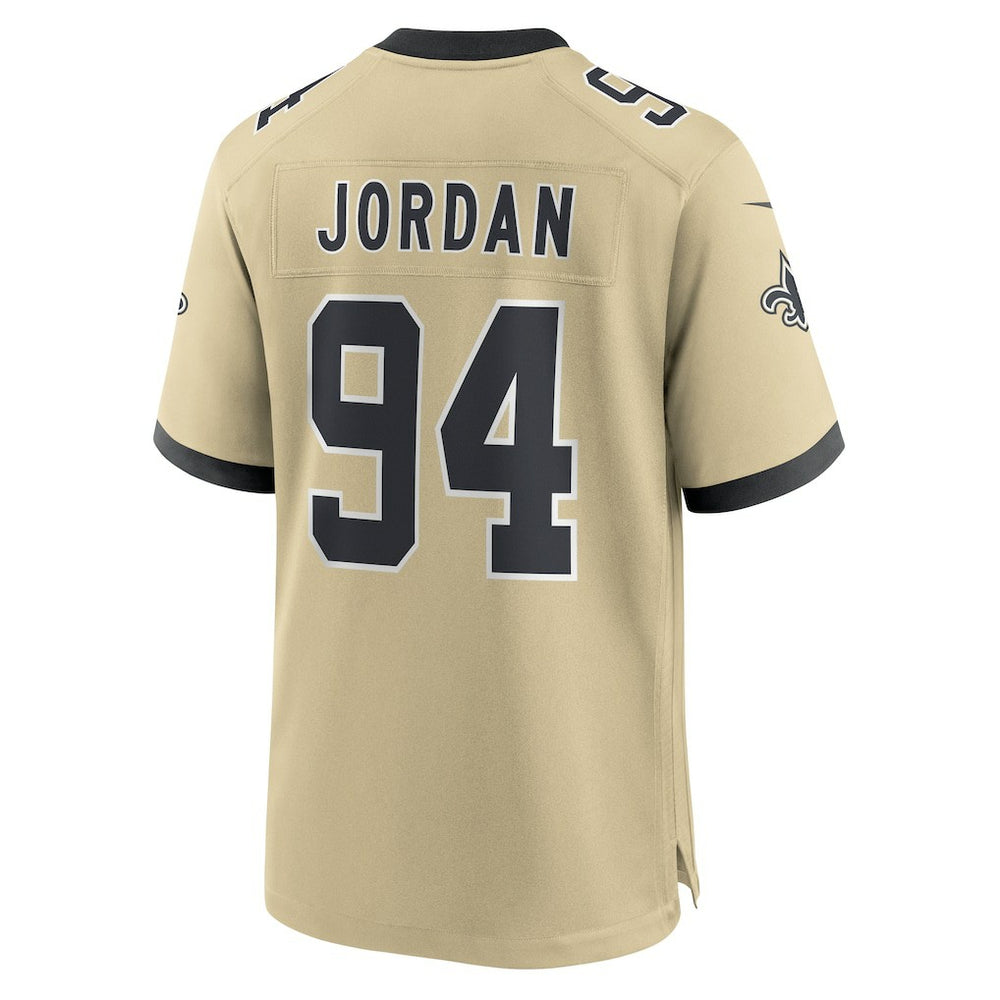 Cameron Jordan New Orleans Saints Gameday Golds Alternate Game Player Jersey - Gold Jerseys