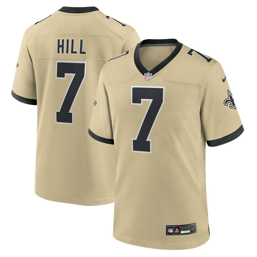 Taysom Hill New Orleans Saints Gameday Golds Alternate Game Player Jersey - Gold Jerseys