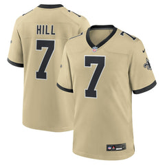 Taysom Hill New Orleans Saints Gameday Golds Alternate Game Player Jersey - Gold Jerseys