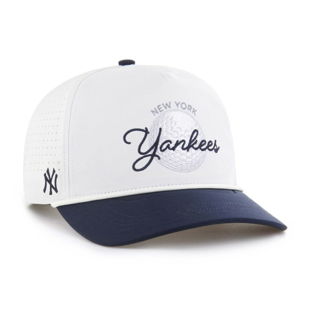 New York Yankees '47 Gimmie Golf Hitch Rope Adjustable Hat - White/Navy Hats