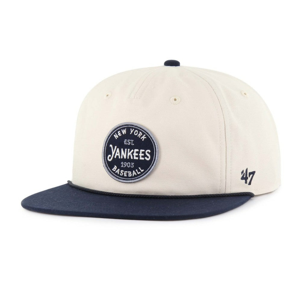 New York Yankees '47 Payson Captain Snapback Hat - Natural Hats