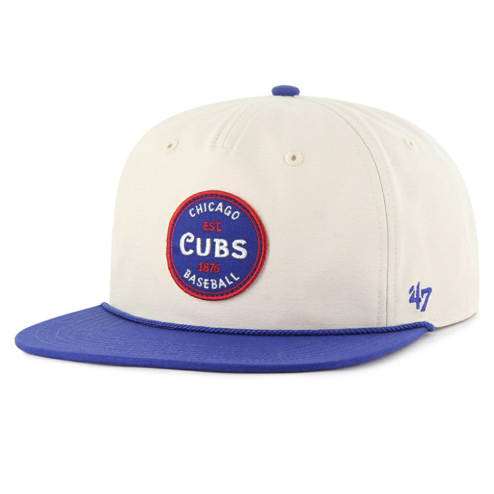 Chicago Cubs '47 Payson Captain Adjustable Hat - Cream Hats