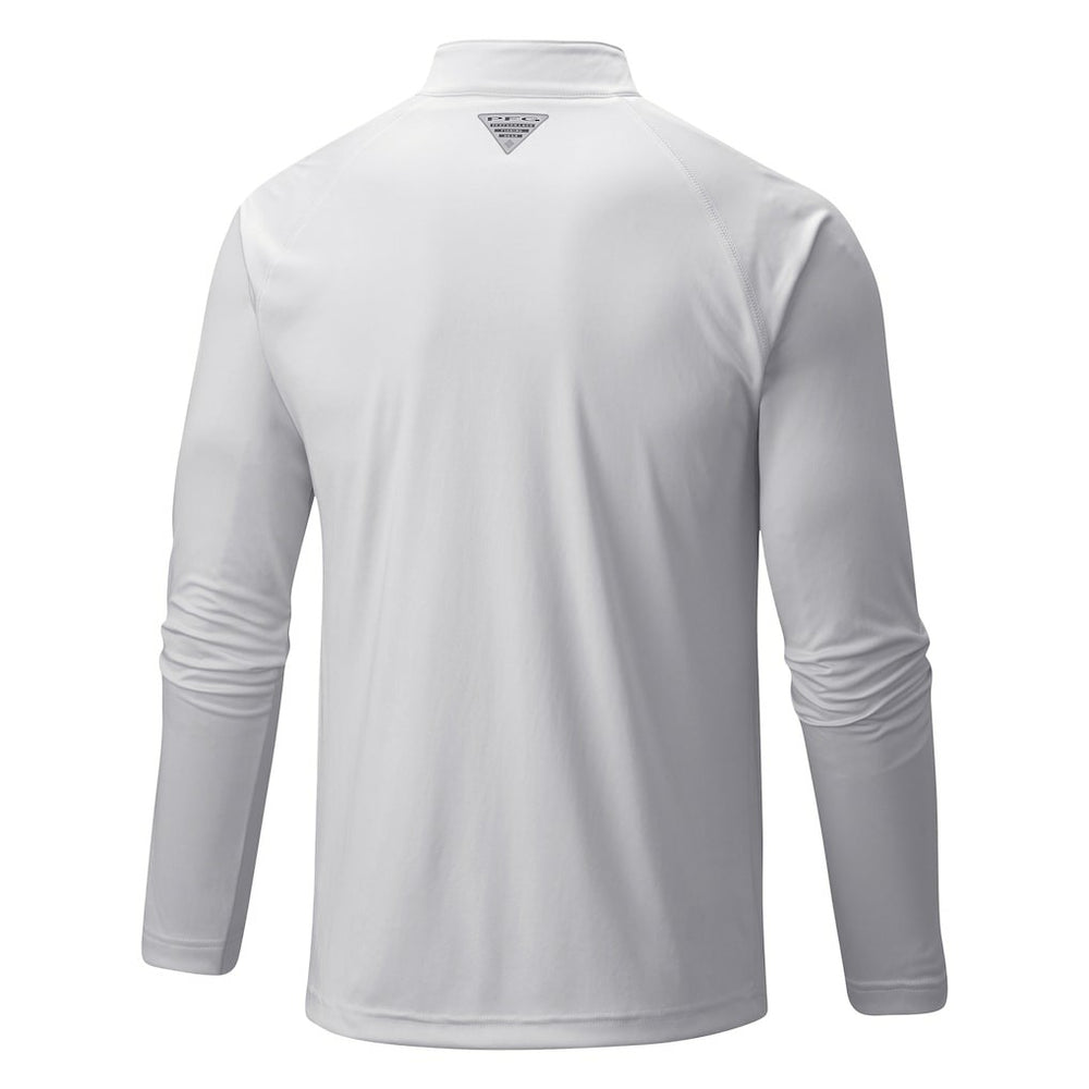 Charlotte Hornets Terminal Tackle Raglan Omni-Shade Quarter-Zip Jacket White - Columbia